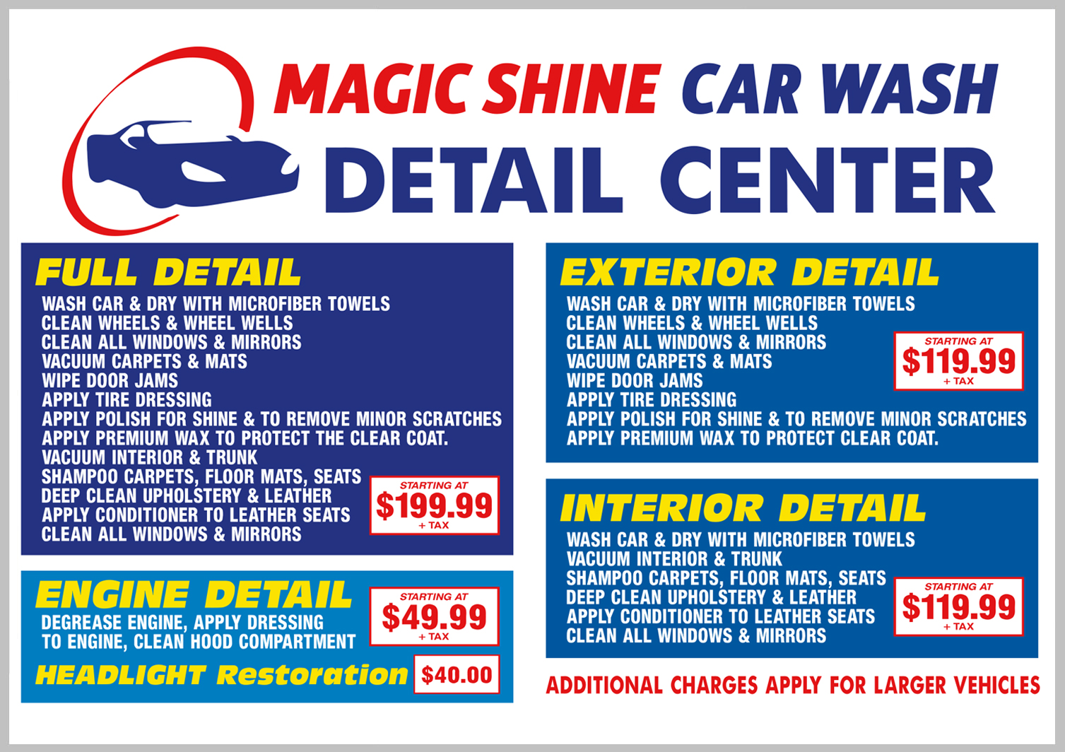 Magic Car Wash Prices Mr Magic Car Wash James St Hutchinson